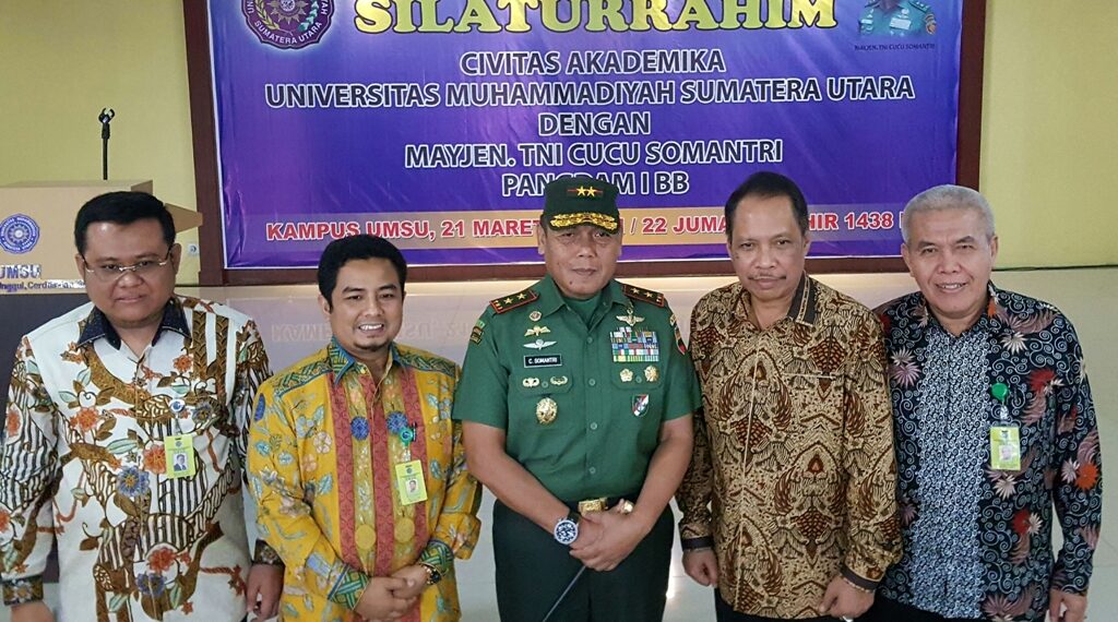 Pangdam I/BB Silaturahim ke UMSU