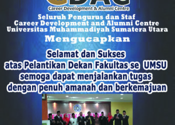 Selamat – Pelantikan Dekan se UMSU