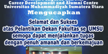 Selamat – Pelantikan Dekan se UMSU