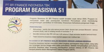 Beasiswa BFI – Des 2018