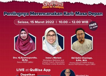 Qubisa Goes to Campus – 15 Maret 2022