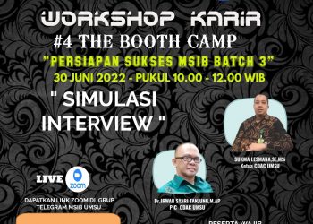 Workshop Karir : Booth camp 4th day – Juni 2022