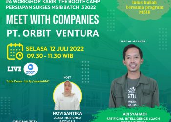 Workshop Karir : BC 6th day (Orbit) – Juli 2022