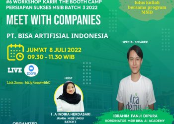 Workshop Karir : BC 6th day (BISA-AI) – Juli 2022