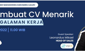 Prosple CareerTalks – 3 Agustus 2022