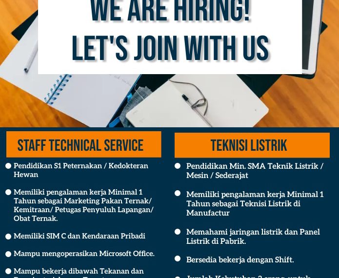 Loker PT. Leong – Nopember 2022
