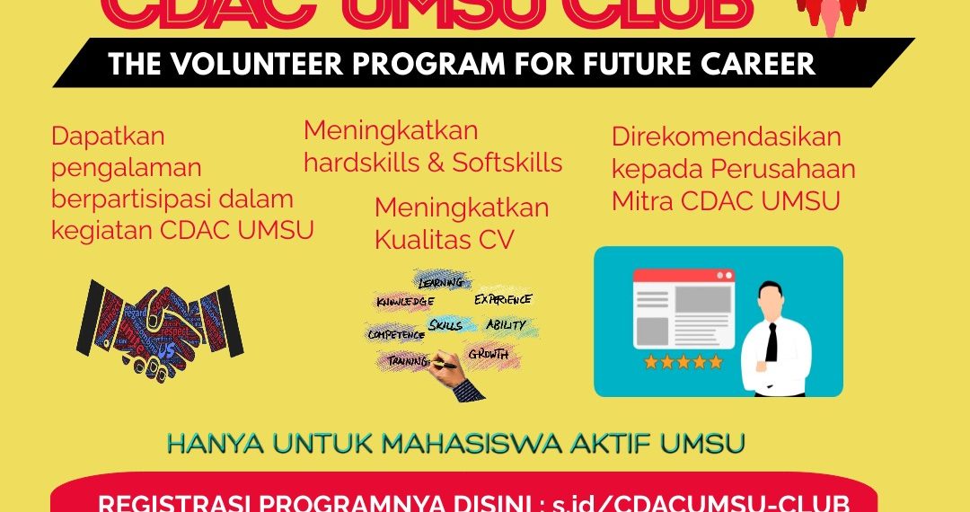 CDAC UMSU Club – Volunteer Program
