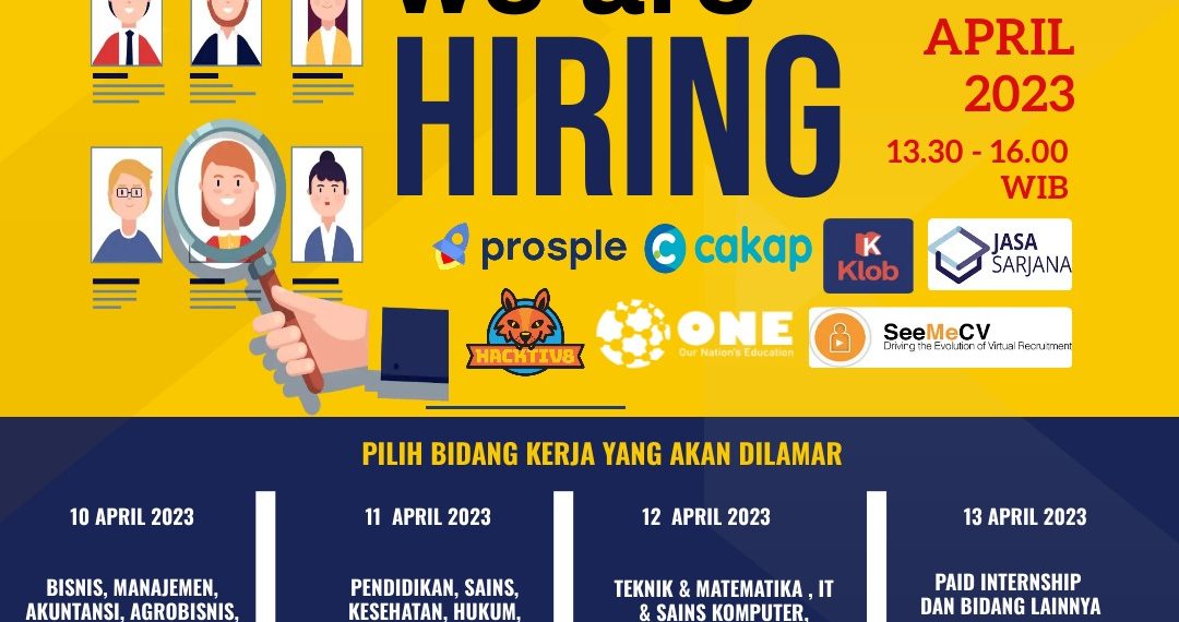 Call for Career 2023 – April 2023