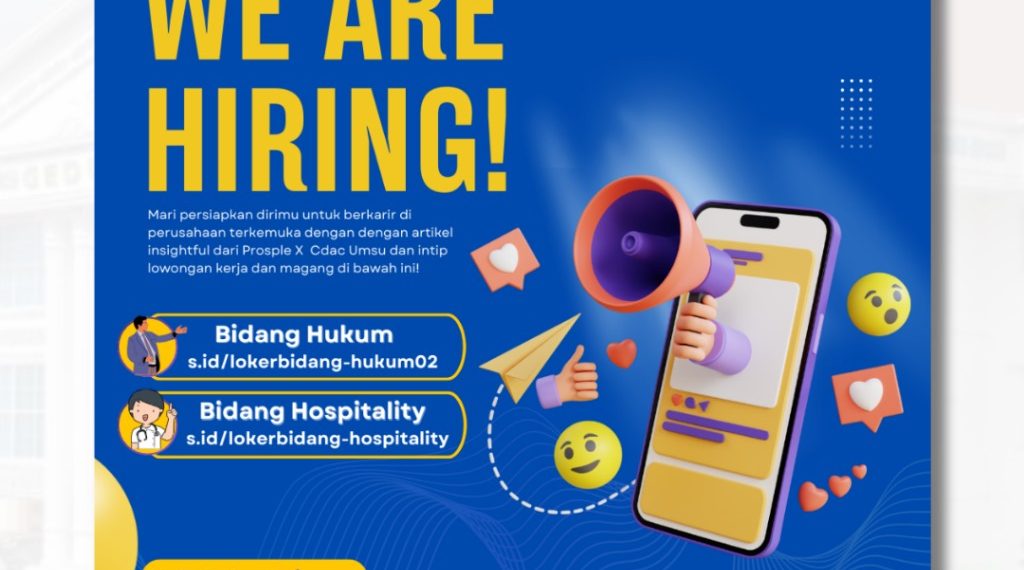 Loker bidang Hukum & Hospitality