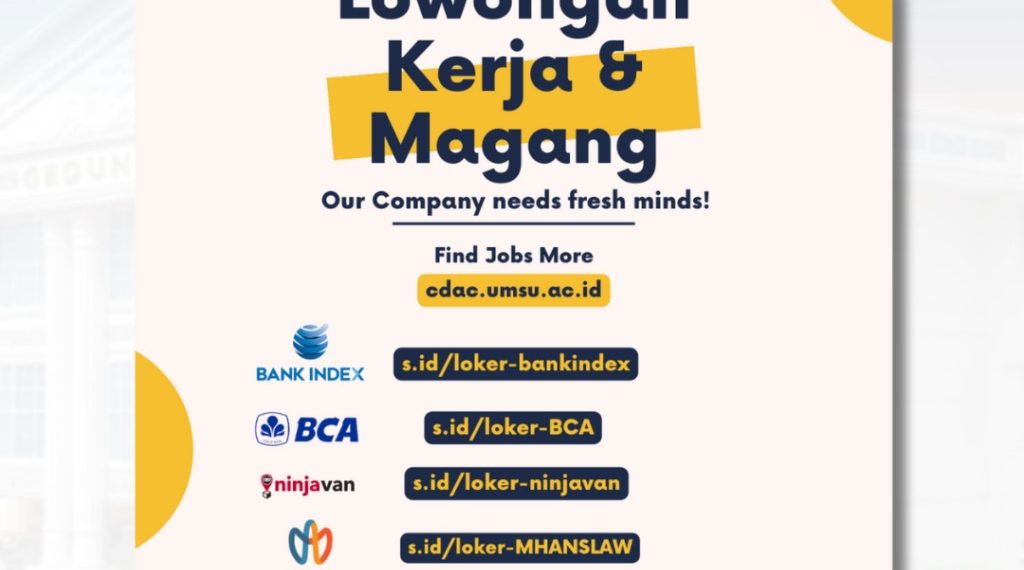 Info LOKER Prosple April 2024