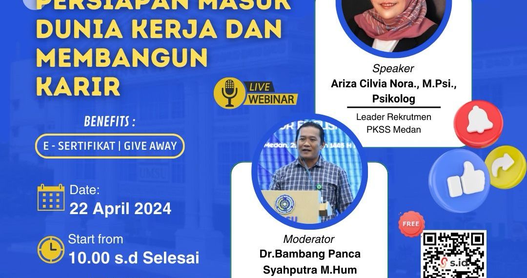 Workshop Karir Series PKSS – 22 April 2024