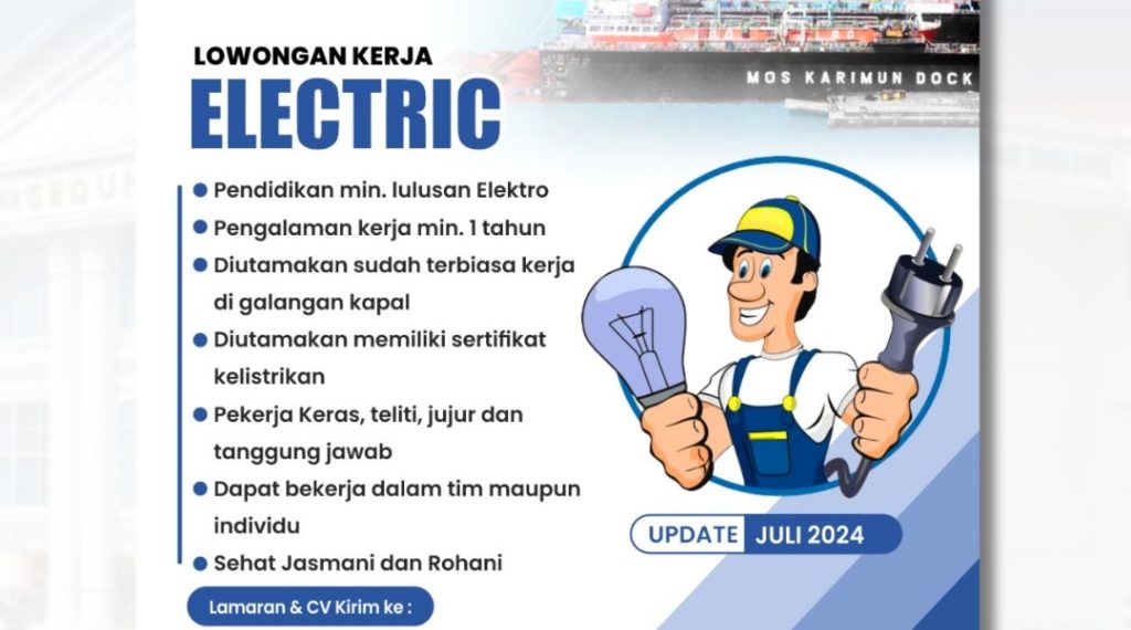 Peluang di PT. MOS – Juli 2024