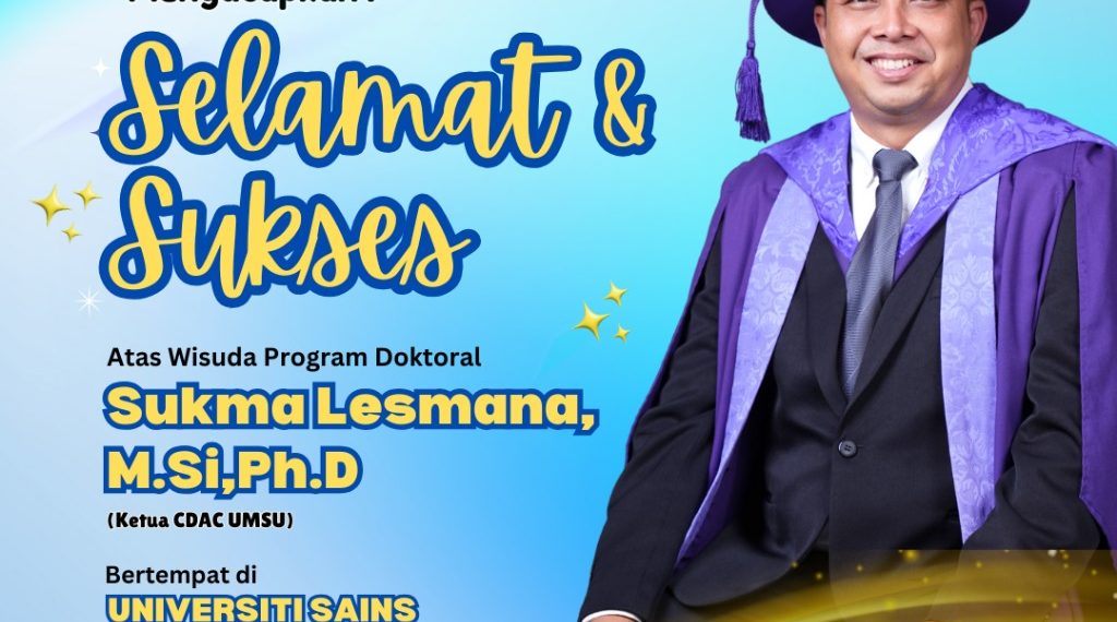 Selamat & Sukses Ketua CDAC UMSU