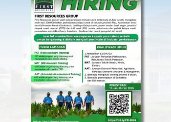 Loker di First Resources – Februari 2025