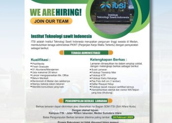 Loker “Admin” di ITSI – Feb 2025