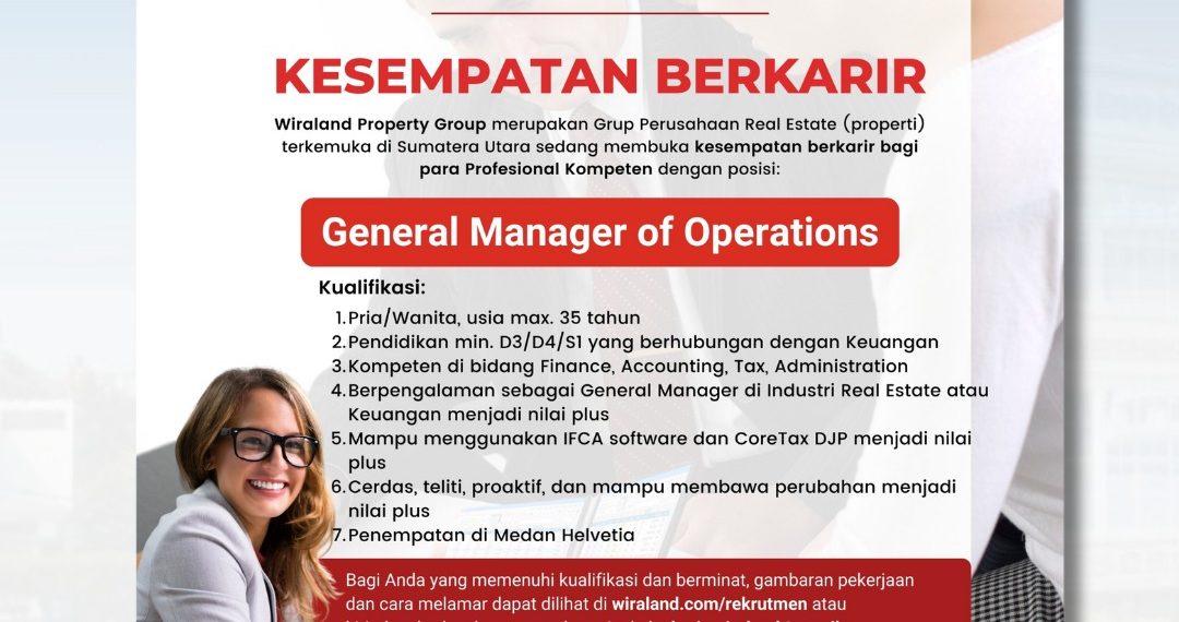 Loker Wiraland – Feb 2025