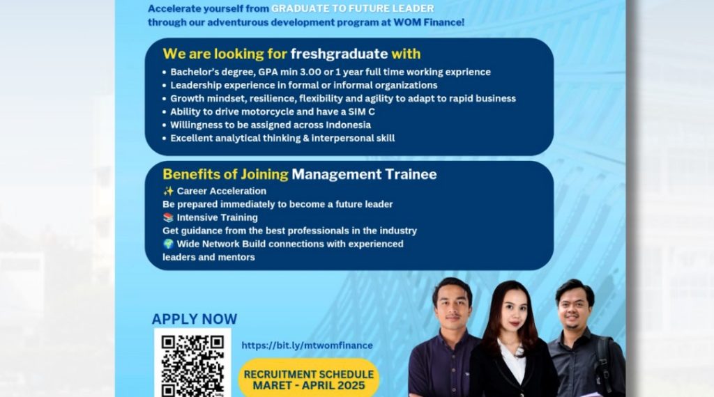 Loker WOM Finance – Maret 2025