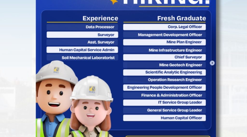 Loker PAMA – Juni 2025