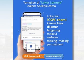Info Kerja di Aplikasi Atma – Juli 2025