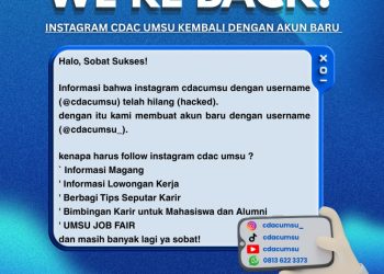 Pergantian Akun IG CDAC UMSU