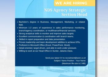 WOM Finance Hired! – Agustus 2025