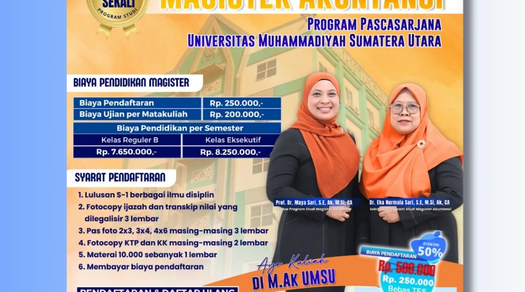 Penmaru S2 Magister Akuntansi UMSU 2025