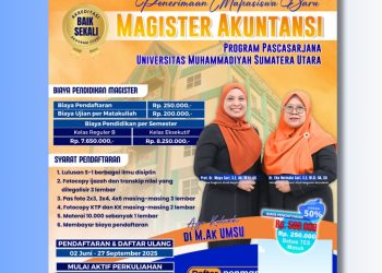 Penmaru S2 Magister Akuntansi UMSU 2025