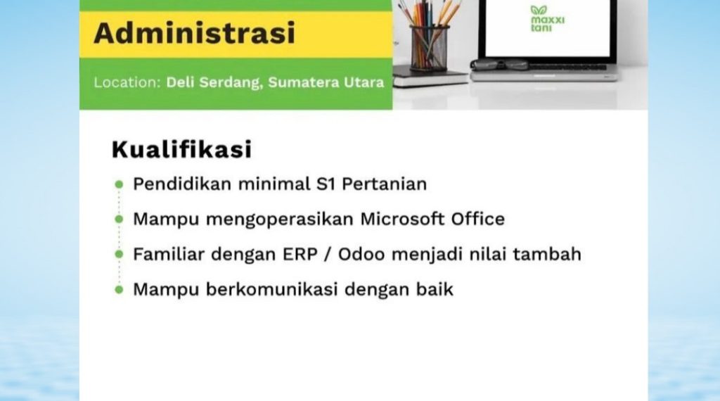 Loker di Maxxitani 2025