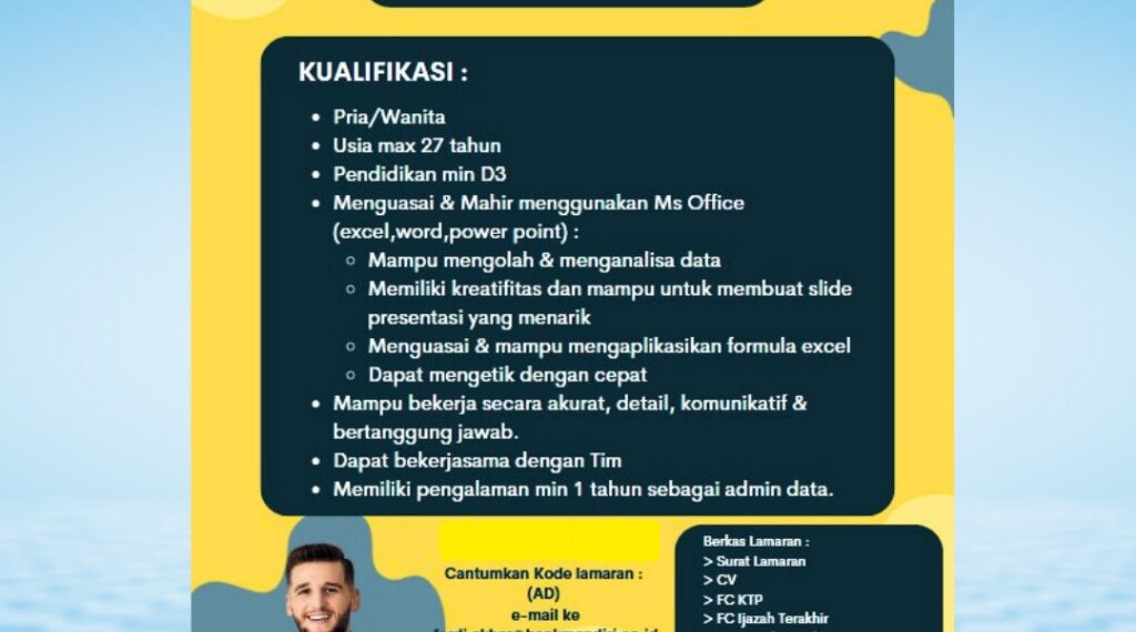 Loker di Bank Mandiri “Admin Data” 2025