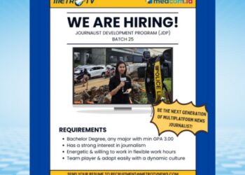 Metro TV is Hiring ! 2025