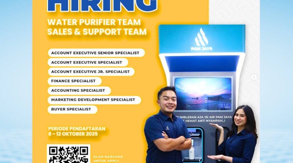 Loker di PAM Jaya – Okt 2025