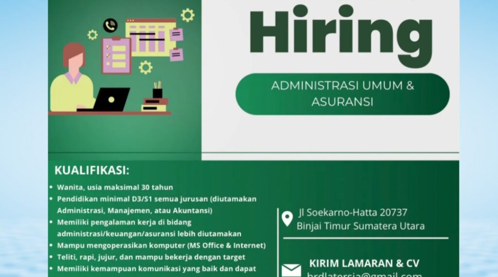 Vacancy at Latersia Hospital 2025