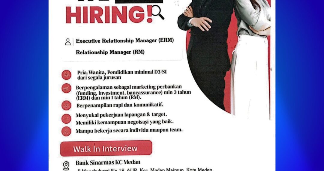 Loker di Bank Sinarmas 2026