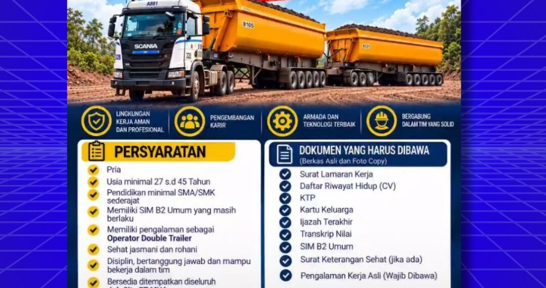 Loker di PT Mandiri Herindo 2026