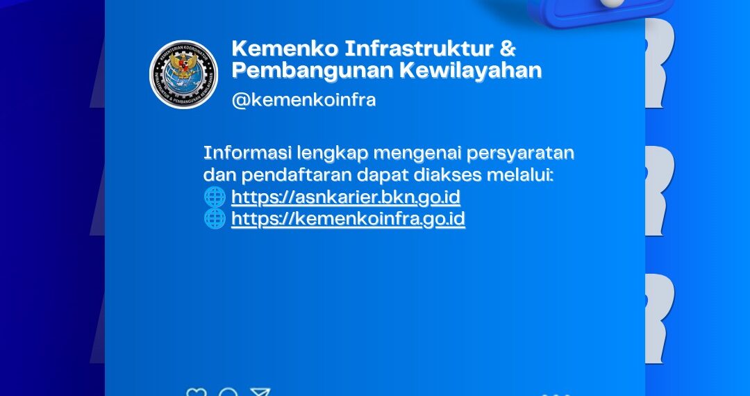 Loker di KEMENKOINFRA 2026